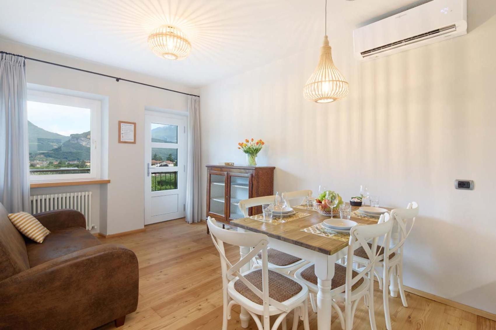 Deluxe Apartment mit 2 Schlafzimmern und Gartenblick